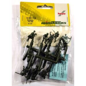 Herpa MiniTanks 14 US SOLDIER FIGURINES  Model 741194Z, New, See Pics/Descr.